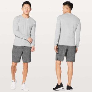 Lululemon Silver Drysense Mesh Long Sleeve